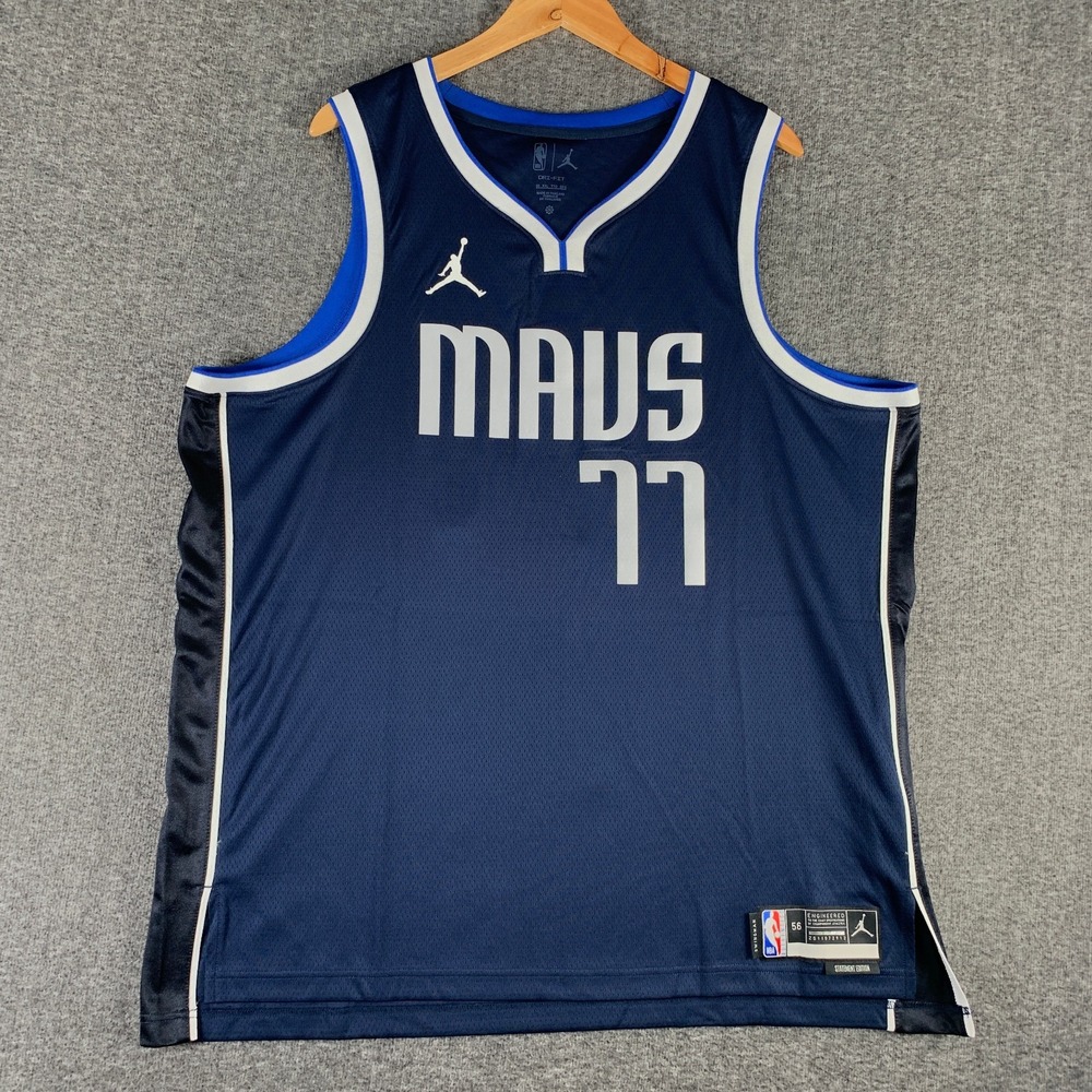 Luka Doncic Jordan Jersey Men 2XL 56 Swingman Statement Edition Dallas Mavericks